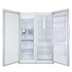 یخچال فریزر دوقلو رومانو پلاس رنگ سیلور