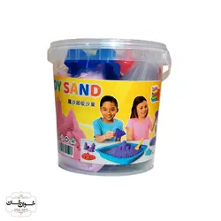 سطل شن جادویی سه رنگ &ndash; فروشگاه اینترنتی خوان خان