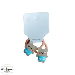 کش مو طرح خرس &ndash; فروشگاه اینترنتی خوان خان