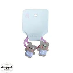 کش مو طرح خرس &ndash; فروشگاه اینترنتی خوان خان