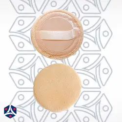 پد پنکک آرایشی حوله ای روبان دار &ndash; فروشگاه اینترنتی خوان خان