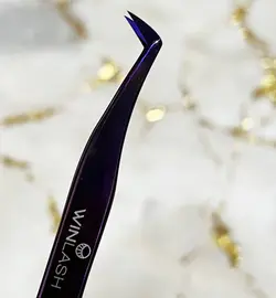 پنس دست سایز وین لش مدل والیوم بنفش