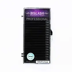 مژه مصنوعی بیسلش مدل D 0.07 11m