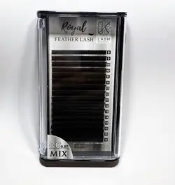 پالت اکستنشن مژه مشکی کی لش ۷ صدم میکس سی سی