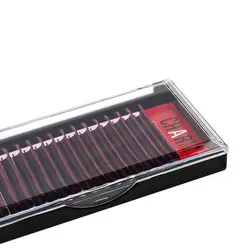 مژه دو رنگ و آمبره چارم لش فر دی کلاسیک 20 صدم