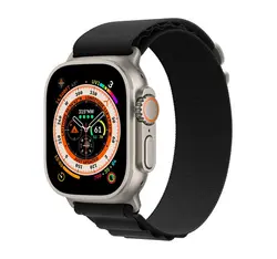 بند اپل واچ مشکی مدل Alpine Loop مناسب اپل واچ 38/40/41 میلی متر - فروشگاه سلام جانبی