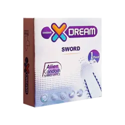 کاندوم فضایی شمشیری ایکس دریم – Alien Sword - ایکس هپی لایف