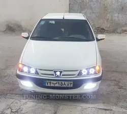 چراغ دبل لنز پژو پارس
