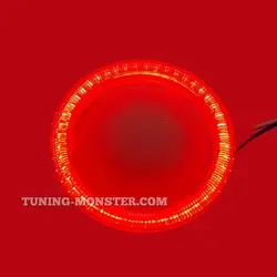 انجل آیز نئون گرد چراغ 7 سانتیمتر قرمز