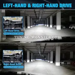 هدلایت لنزدار استارکو پایه H4