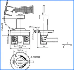 کلید قطع کن باطری و برق خودرو