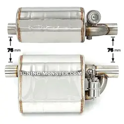 منبع اگزوز وکیومی تمام استیل ۱ به ۱