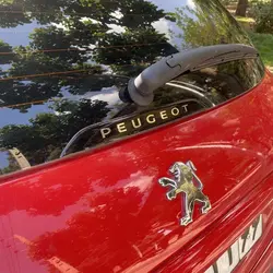 ورد پلیت روی شیشه عقب پژو 207 و 206