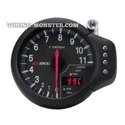 آمپر گیج روی داشبورد اپکسی سه کاره مشکی