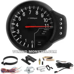 آمپر گیج روی داشبورد اپکسی سه کاره مشکی