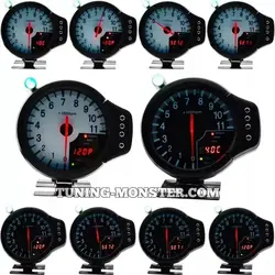 آمپر گیج روی داشبورد اپکسی سه کاره سفید