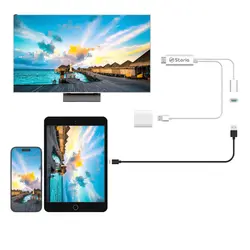 کابل تبدیل Storia HDMI TO USB مدل ST-HD01 - سفید