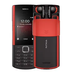 گوشی موبایل نوکیا مدل Xpress Audio 5710 دو سیم کارت با ظرفیت 128MB - مشکی - اصلی (فامتل-FA)