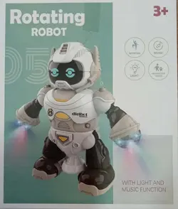 ربات آدم نما چرخنده مدل Rotating کد 6678-5 - فروشگاه اسباب بازی نیلا