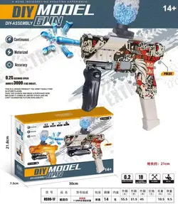 تفنگ بازی الکترونیکی گرافیتی تیر ژله ای مدل M416 mini - فروشگاه اسباب بازی نیلا