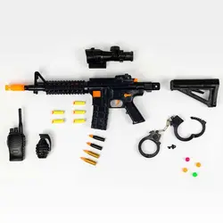 مجموعه تفنگ کماندو M16 آهو - فروشگاه اسباب بازی نیلا
