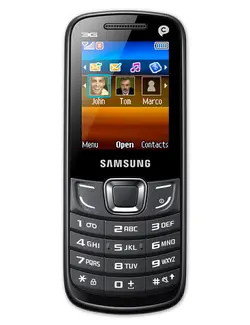 موبایل سامسونگ E3309 | حافظه 30 مگابایت ا Samsung E3309 30 MB بدون گارانتی شرکتی صفحه نمایش بزرگ با وضوح بالا به همراه دوربین مموری و بلوتوث