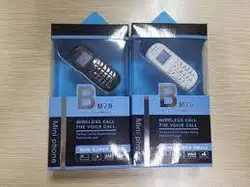 موبایل مینی Bm70 | حافظه 32 مگابایت ا گوشی نوکیا مینی بند انگشتی بدون گارانتی شرکتیBM10Nokia Bm70 32 Mbقابلیت استفاده به عنوان هندز فری بلوتوث با اتصال به گوشی اصلی