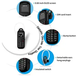 موبایل مینی Bm70 | حافظه 32 مگابایت ا گوشی نوکیا مینی بند انگشتی بدون گارانتی شرکتیBM10Nokia Bm70 32 Mbقابلیت استفاده به عنوان هندز فری بلوتوث با اتصال به گوشی اصلی