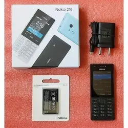 گوشی نوکیا 216 | حافظه 16 مگابایت Nokia 216 16 MB | ریجستری با کد فعالسازی | 12ماه گارانتی