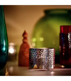 شمعدان وارمر ایکیا مدل HEMBJUDEN سایز 6 سانتیمتر