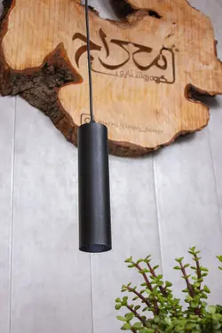 لوستر مدرن و چراغ آویز تک شعله مدل استوانه ای(لوله ای)