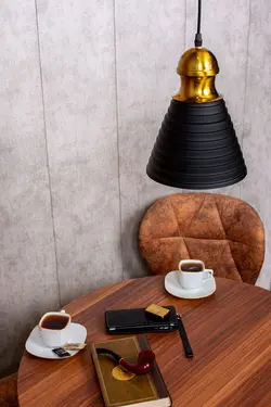 لوستر مدرن و چراغ آویز تک شعله مدل ماریا