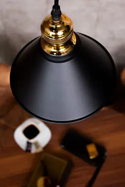 لوستر مدرن و چراغ آویز تک شعله مدل سورن