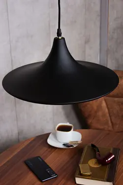 لوستر مدرن و چراغ آویز تک شعله مدل گاتا