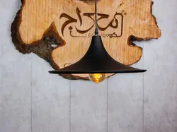 لوستر مدرن و چراغ آویز تک شعله مدل گاتا