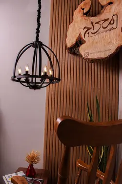 لوستر مدرن شش شعله مدل بالن6