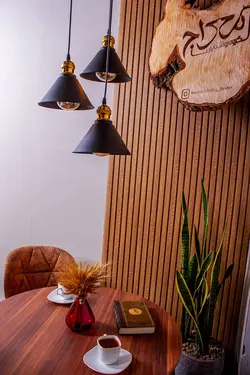 چراغ آویز سه تایی مدل سورن با کفی گرد