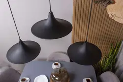 چراغ آویز سه تایی مدرن مدل گاتا با کفی خطی