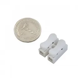 ترمینال فشاری دو کاناله پلاستیکی