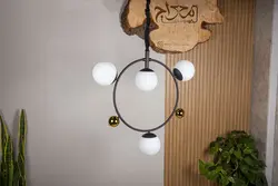 لوستر مولکولی مدرن شش شعله مدل صدف