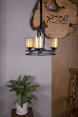 لوستر شیک و مدرن مدل رسا سه شعله