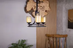 لوستر شیک و مدرن مدل رسا سه شعله