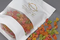 میوه خشک اناناس حبه رنگی تایلندی ( عمده )