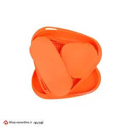 ست ظروف 8 تکه لایف کمپ (لانچ کیت مثلثی) LunchKit Lifecamp - نَوَردینو مارکت