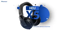 خرید هدفون دی جی پایونیر مدل Pioneer DJ HDJ-X5 DJ Headphones کارکرده - دنیای ساز