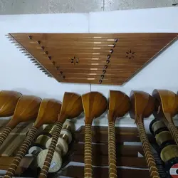 خرید سنتور حرفه ای سفارشی سازی شده جعفری آکبند - دنیای ساز