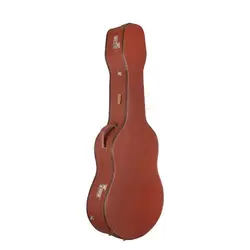 خرید هاردکیس گیتار کلاسیک چرم و چوب رمزدار سایز 4/4 آکبند - دنیای ساز