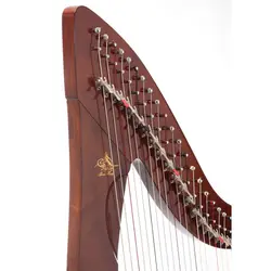 خرید چنگ عباسی 38 سیم مدل چکاوک آکبند - دنیای ساز