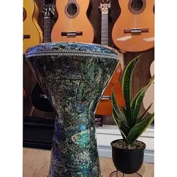 خرید تمپو جوهرالفن سه لبه 24 رنگ صدف اصل مصری با مهر طلایی حک شده در بدنه آکبند - دنیای ساز