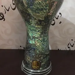 خرید تمپو جوهرالفن سه لبه 24 رنگ صدف اصل مصری با مهر طلایی حک شده در بدنه آکبند - دنیای ساز